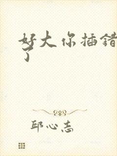 好大你插错地方了