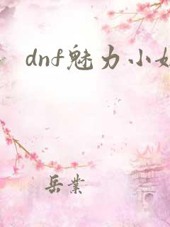 dnf魅力小妞