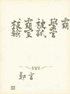 校霸被学霸压实验室试管