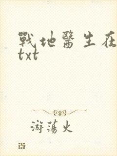 战地医生在都市txt