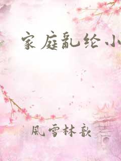 家庭乱纶小说