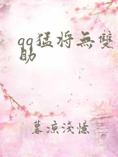 qq猛将无双辅助