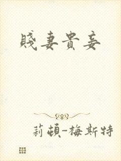 贱妻贵妾