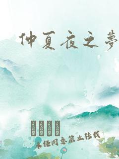 仲夏夜之梦小说