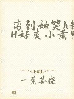 脔到她哭h粗话H好爽小黄鸭视频