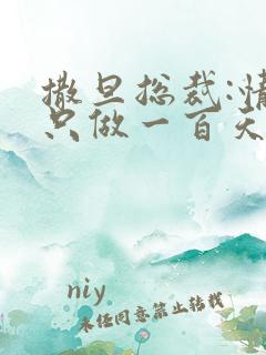 撒旦总裁:情人只做一百天