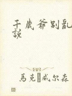 千岁爷别乱来小说