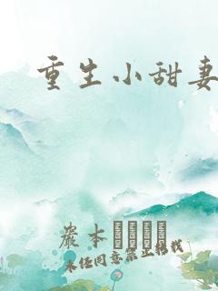 重生小甜妻