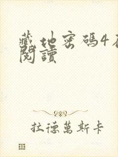 藏地密码4在线阅读