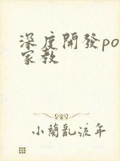 深度开发pop家教