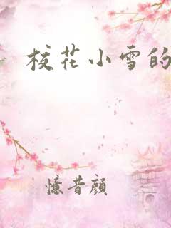 校花小雪的小说