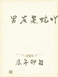 男友是蛇吖小说