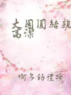 大团圆结亲情会高洁