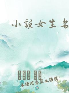 小说女生名字