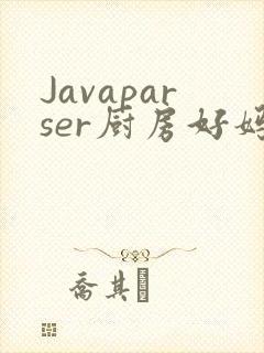 Javaparser厨房好妈妈