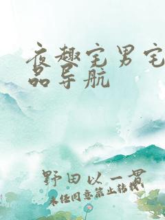 夜趣宅男宅女精品导航