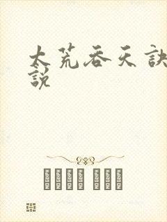 太荒吞天诀 小说