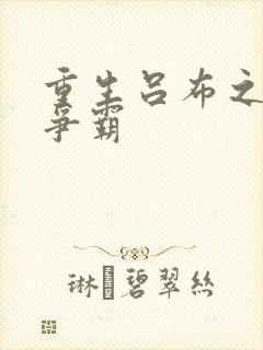 重生吕布之三国争霸