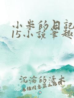 小米的日记1一15小说笔趣阁