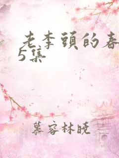 老李头的春天75集