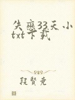 失恋33天小说txt下载