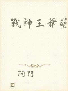 战神王爷萌虎妃