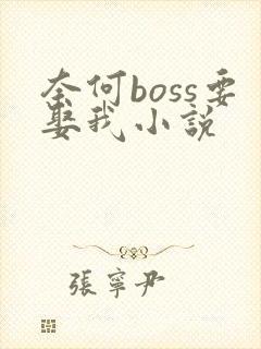 奈何boss要娶我小说