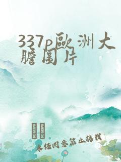 337p欧洲大胆图片