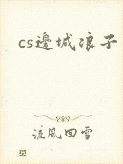 cs边城浪子