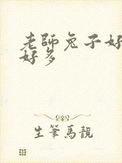 老师兔子好软水好多