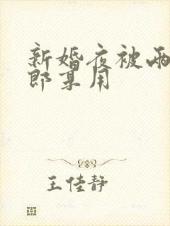 新婚夜被两个伴郎享用