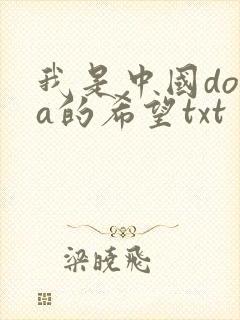 我是中国dota的希望txt