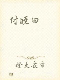 付晓田