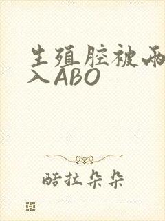 生殖腔被两根进入ABO