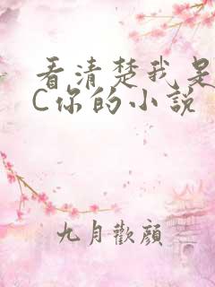 看清楚我是怎么C你的小说