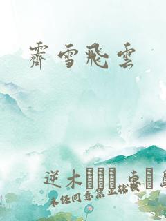 霁雪飞云