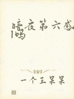 暗夜第六感是bl吗