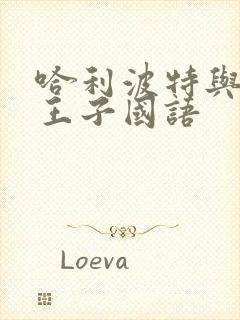 哈利波特与混血王子国语