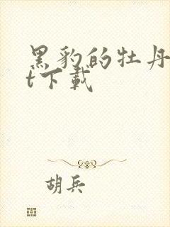黑豹的牡丹txt下载