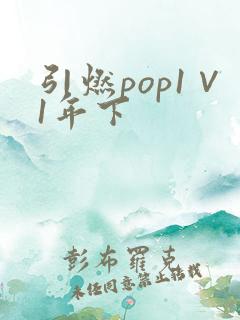 引燃pop1∨1年下