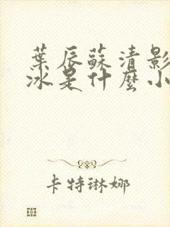 叶辰苏清影秦若冰是什么小说