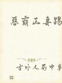 恶霸正妻踢娇妾