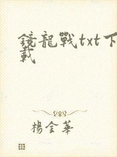 镜龙战txt下载