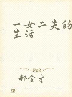 一女二夫的激情生活
