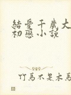 结爱千岁大人的初恋小说