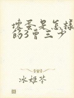 坏蛋是怎样炼成的3曹三少