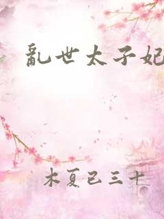 乱世太子妃