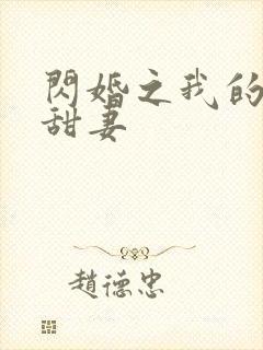 闪婚之我的惹火甜妻