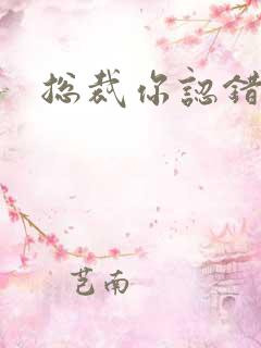 总裁你认错人了