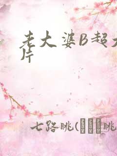 老大婆B超大图片